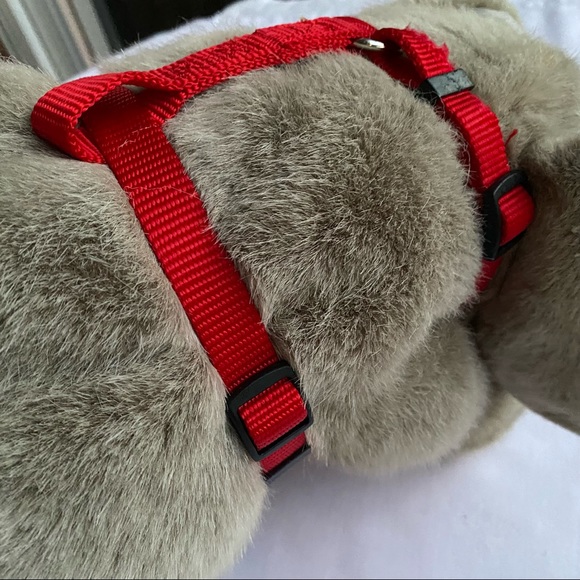 Set of 2 Adjustable Step In Nylon Small Dog Breed Harness with Buckle Closure - Picture 7 of 16